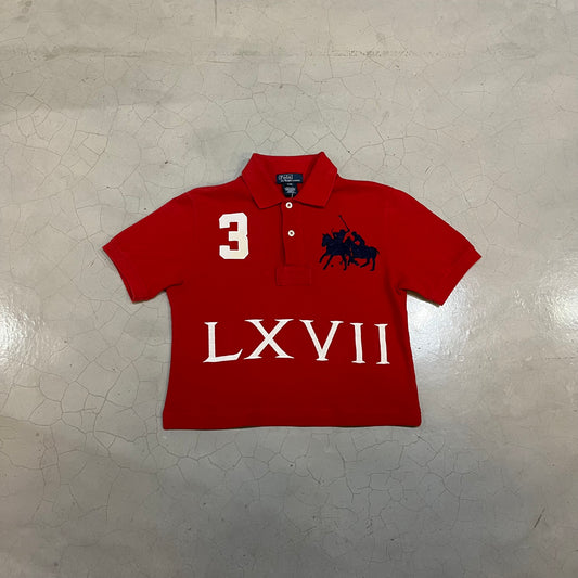 Vintage Ralph Lauren LXVII CROPPED Polo Shirt