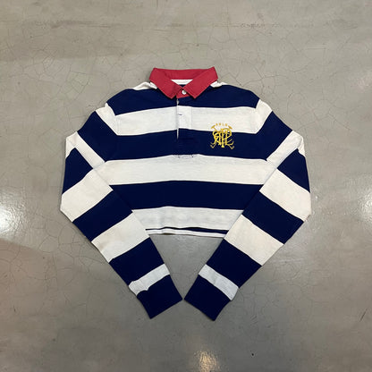 Vintage Ralph Lauren Rugby Polo CROPPED Shirt