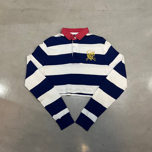 Vintage Ralph Lauren Rugby Polo CROPPED Shirt
