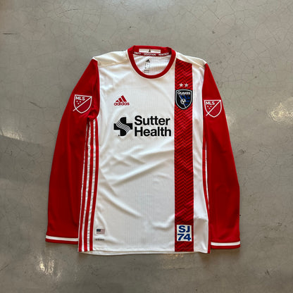MLS San Jose Quakes 2016-17 Longsleeve Away Kit