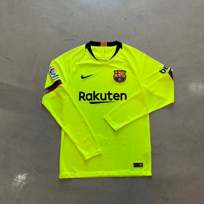 FC Barcelona 2018-19 Away Longsleeve Kit
