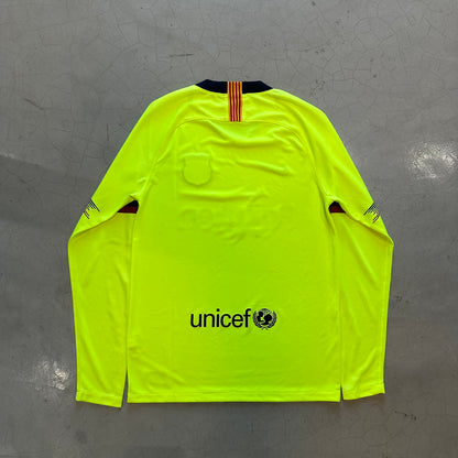 FC Barcelona 2018-19 Away Longsleeve Kit