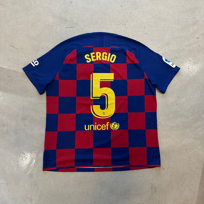 FC Barcelona #5 Sergio Busquets 2019-20 Home Kit