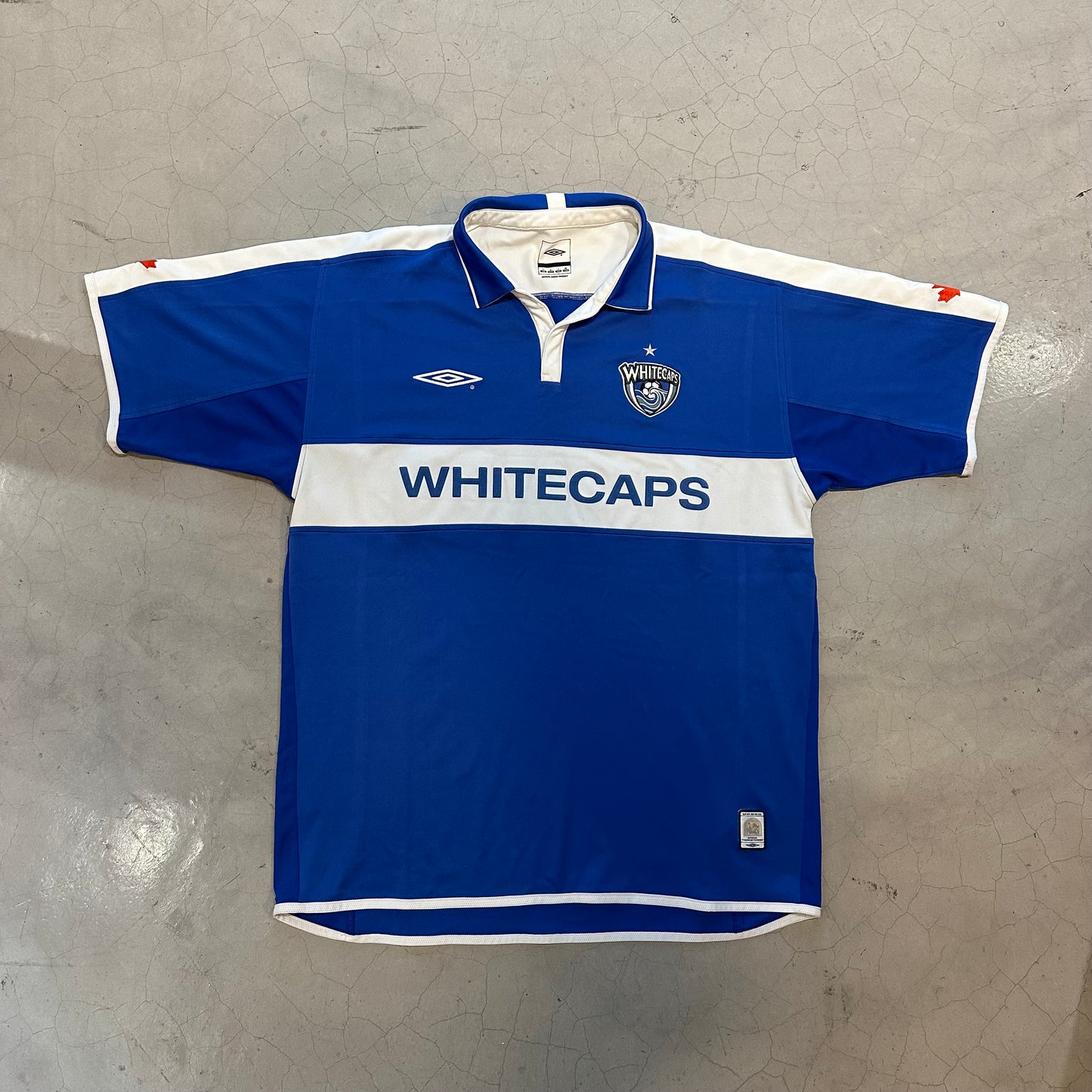 Vtg 2004-05 Umbro Vancouver Whitecaps Home Kit