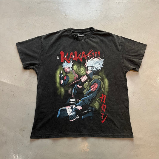 Naruto Kakashi Sensei Goat Crew T-shirt