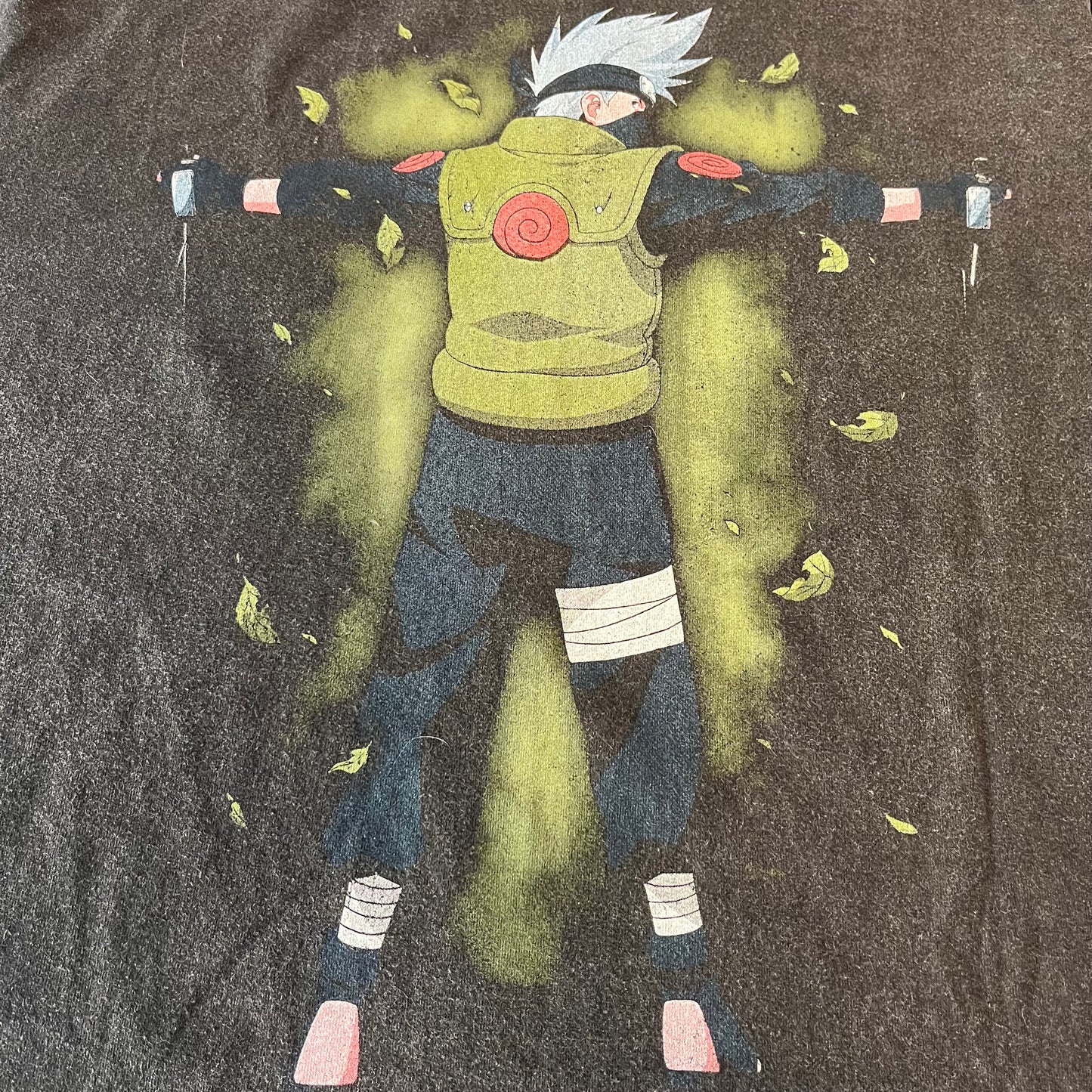 Naruto Kakashi Sensei Goat Crew T-shirt