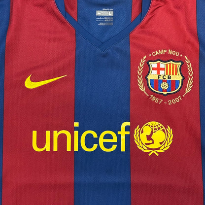 FC Barcelona 2007-08 Home Youth Kit