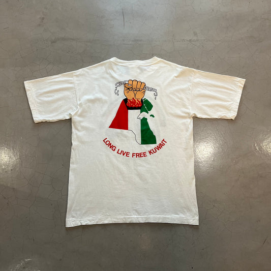 Vintage Long Live Free Kuwait T-shirt