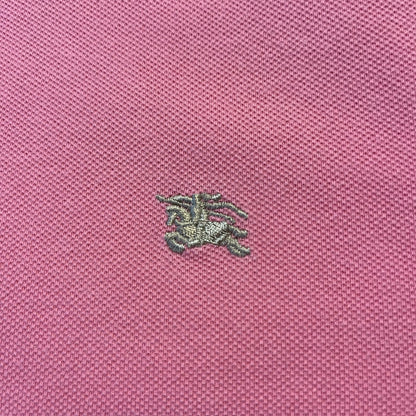 Vintage Burburry Pink Polo Shirt