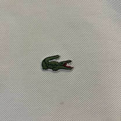 Vintage Lacoste White Polo Shirt