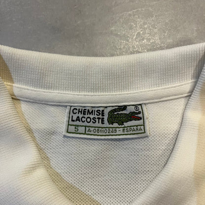 Vintage Lacoste White Polo Shirt