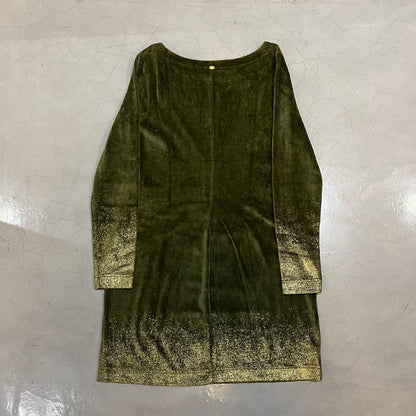 Green Juicy Couture Velour Dress