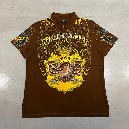 Vintage Christian Audigier Polo Shirt