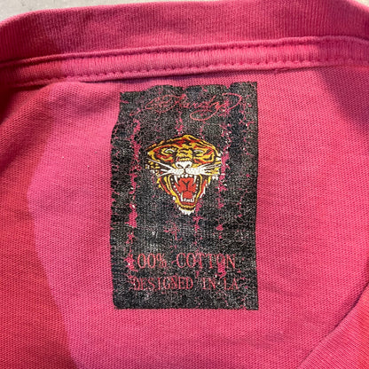 Women's Pink Ed hardy Longsleeve Shirt
