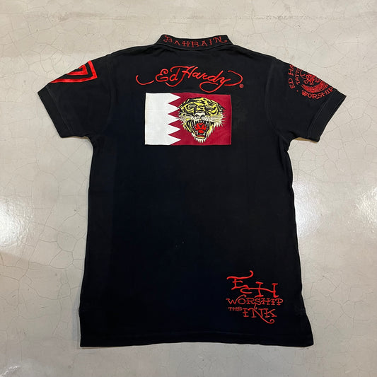 Vintage Ed Hardy Bahrain Polo Shirt