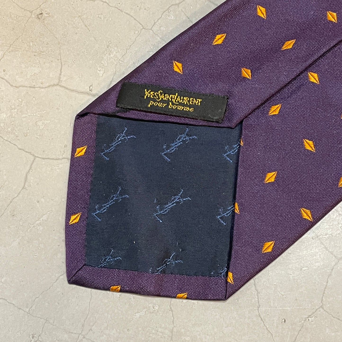 Vtg Yves Saint Laurent Neck Tie