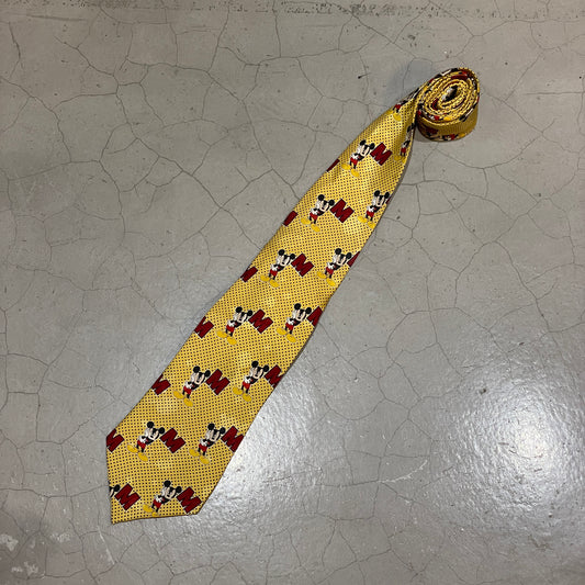 Vtg Mickey Mouse Neck Tie