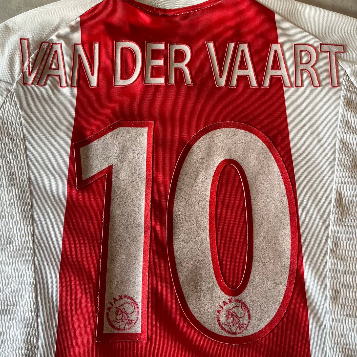 Vintage Ajax 2002 Home Jersey (Van Der Vaart)