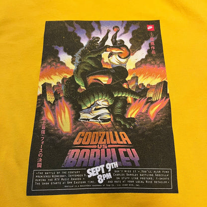 Vintage Y2K Godzilla vs Charles Barkley Nike T-Shirt