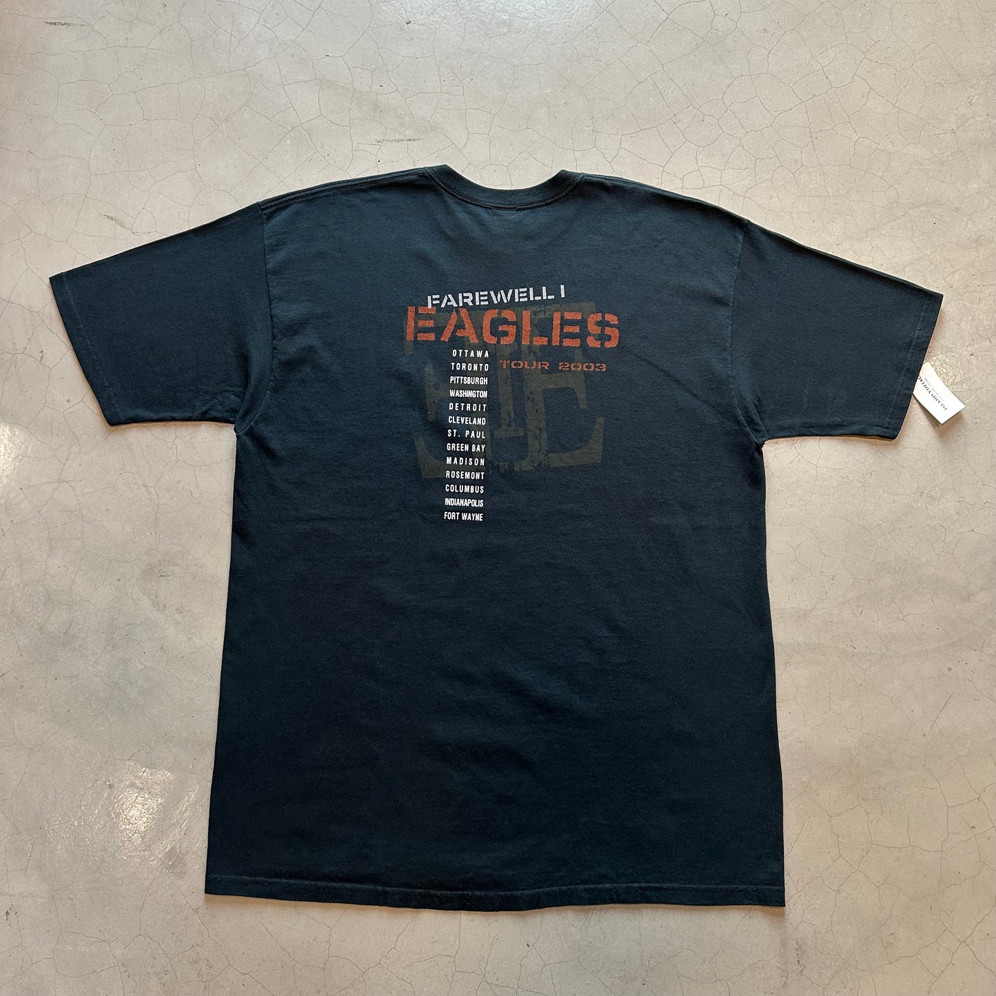 2003 Eagles Tour Tee