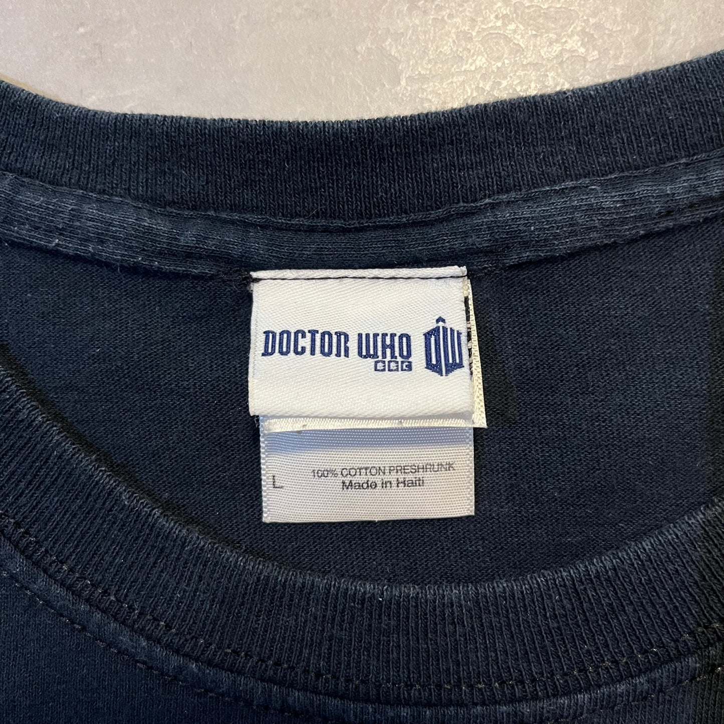 Dr Who 2013 Anniversary Rare T-Shirt