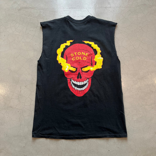 Stone Cold Steve Austin 3:16 Flaming Skull Chopped T-Shirt