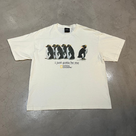 Vintage 2004 National Geographic 'I Just Gotta Be Me' T-Shirt