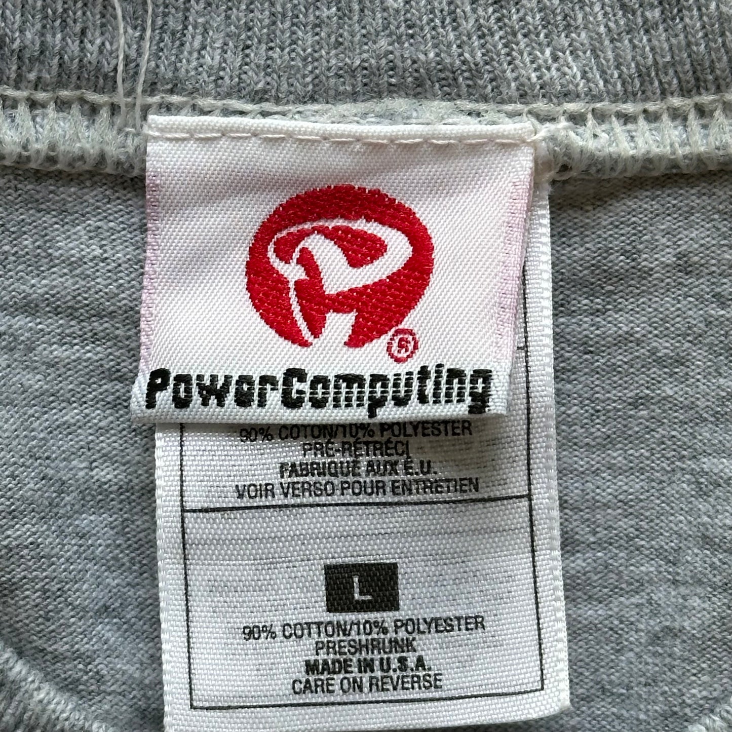 Vintage 1997 Power Computing Apple T-shirt