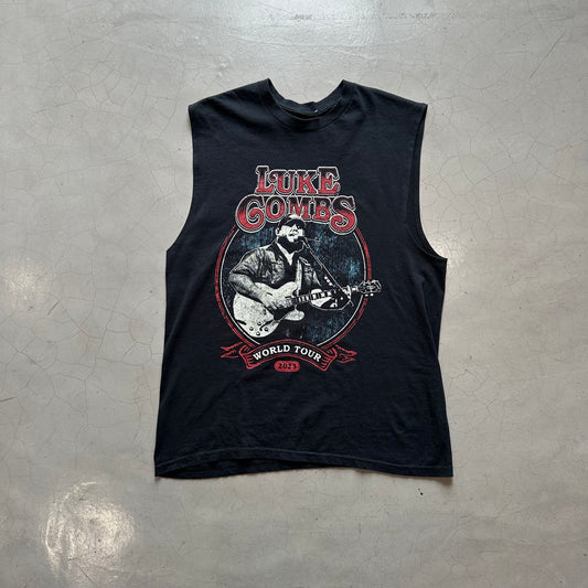 Luke Combs Sleveeless 2023 Tour T-Shirt