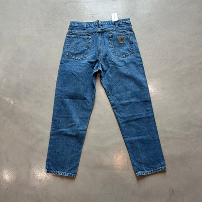 Carhartt Relaxed Fit Baggy Blue Jeans