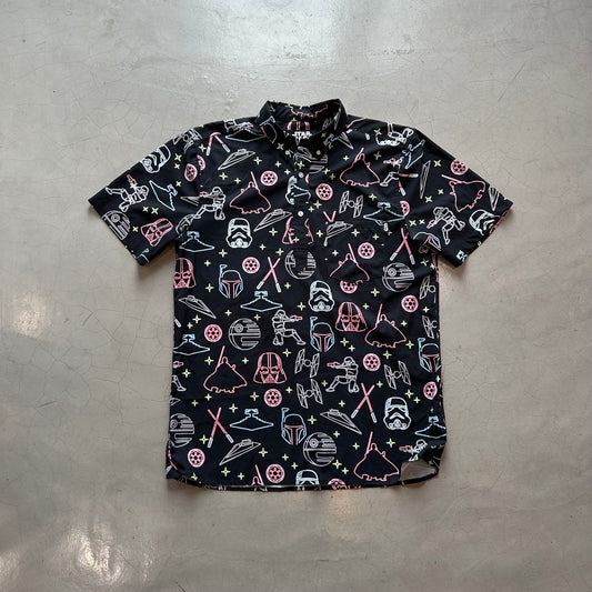 Star Wars Chubbies Beach Resort Shirt (Black)