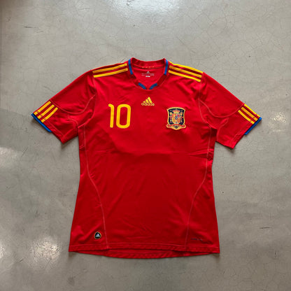 Spain #10 Fabregas 2010 Home Kit