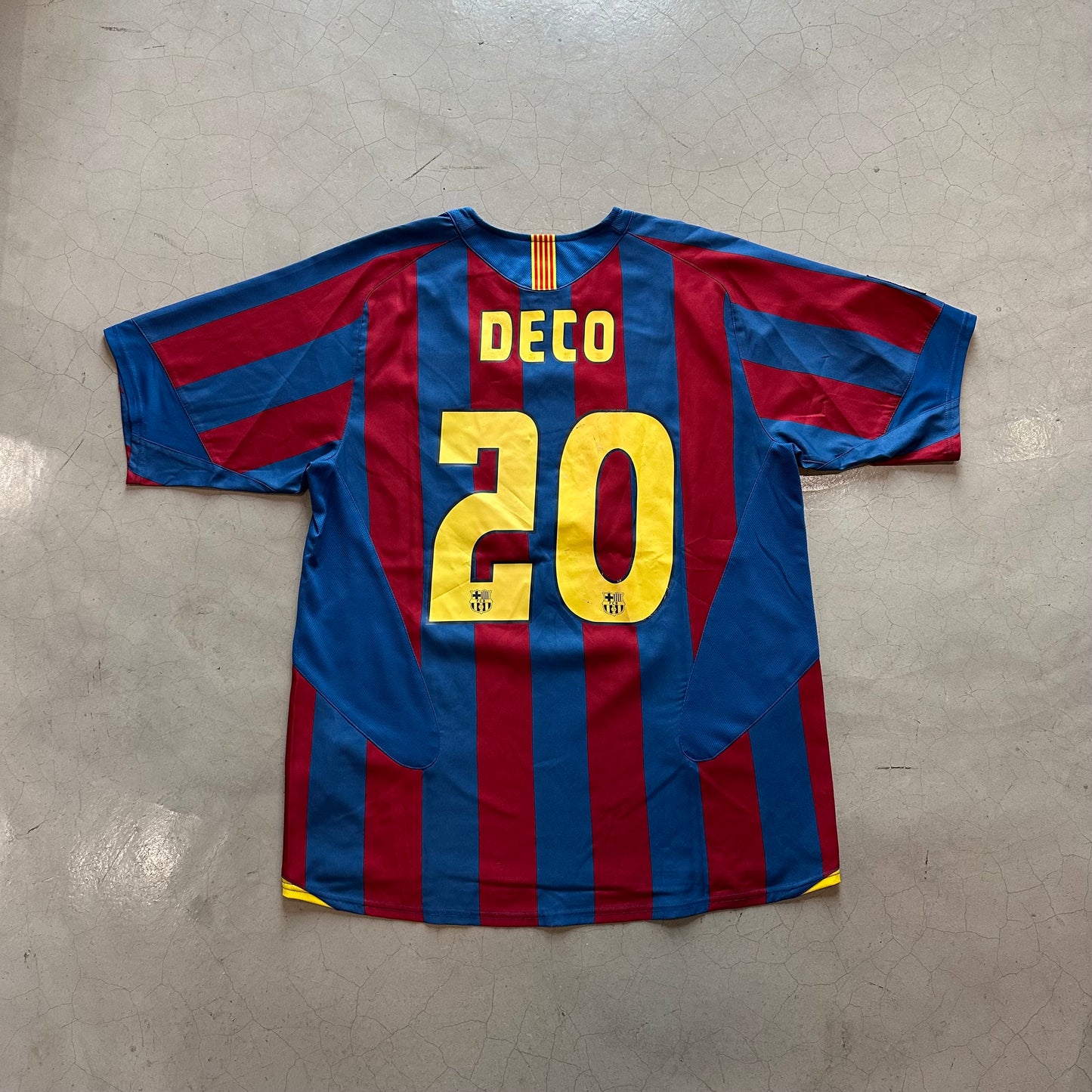 FC Barcelona #20 Deco 2005-2006 Home Kit