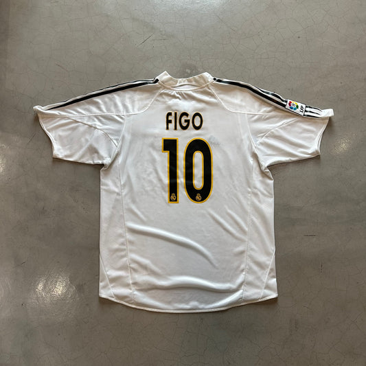 Real Madrid #10 Figo 2003-2004 Home Kit