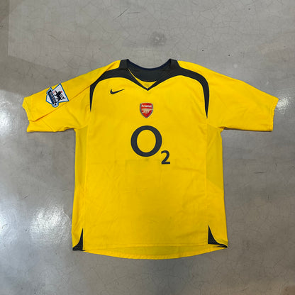Arsenal FC #10 Bergkamp 2005-2006 Away Kit