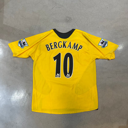 Arsenal FC #10 Bergkamp 2005-2006 Away Kit