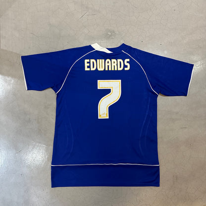 Ipswich Town #7 Edwards 2009-2011 Home Kit