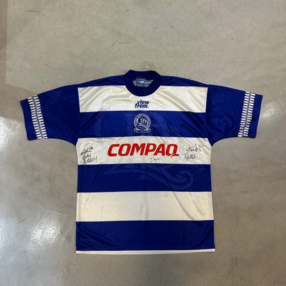 Signed Queens Park Rangers 1995-1996 Home Kit