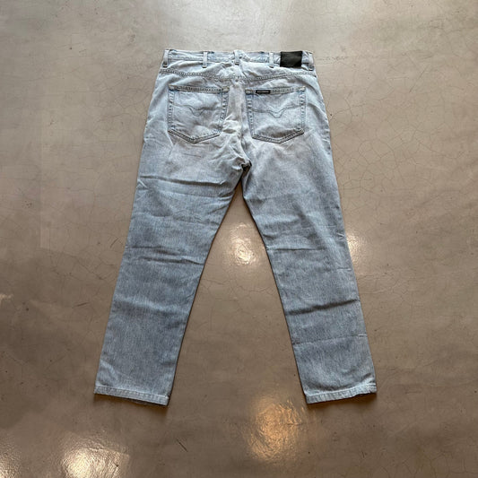 Vintage Y2K Harley Davidson Light Blue Jeans