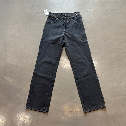 Vintage Versace Couture Black Jeans