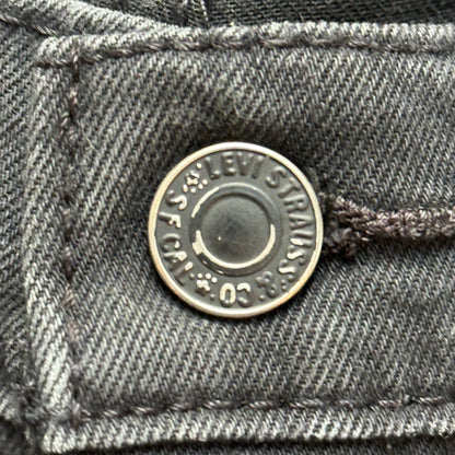 Levis 513 Black Jeans