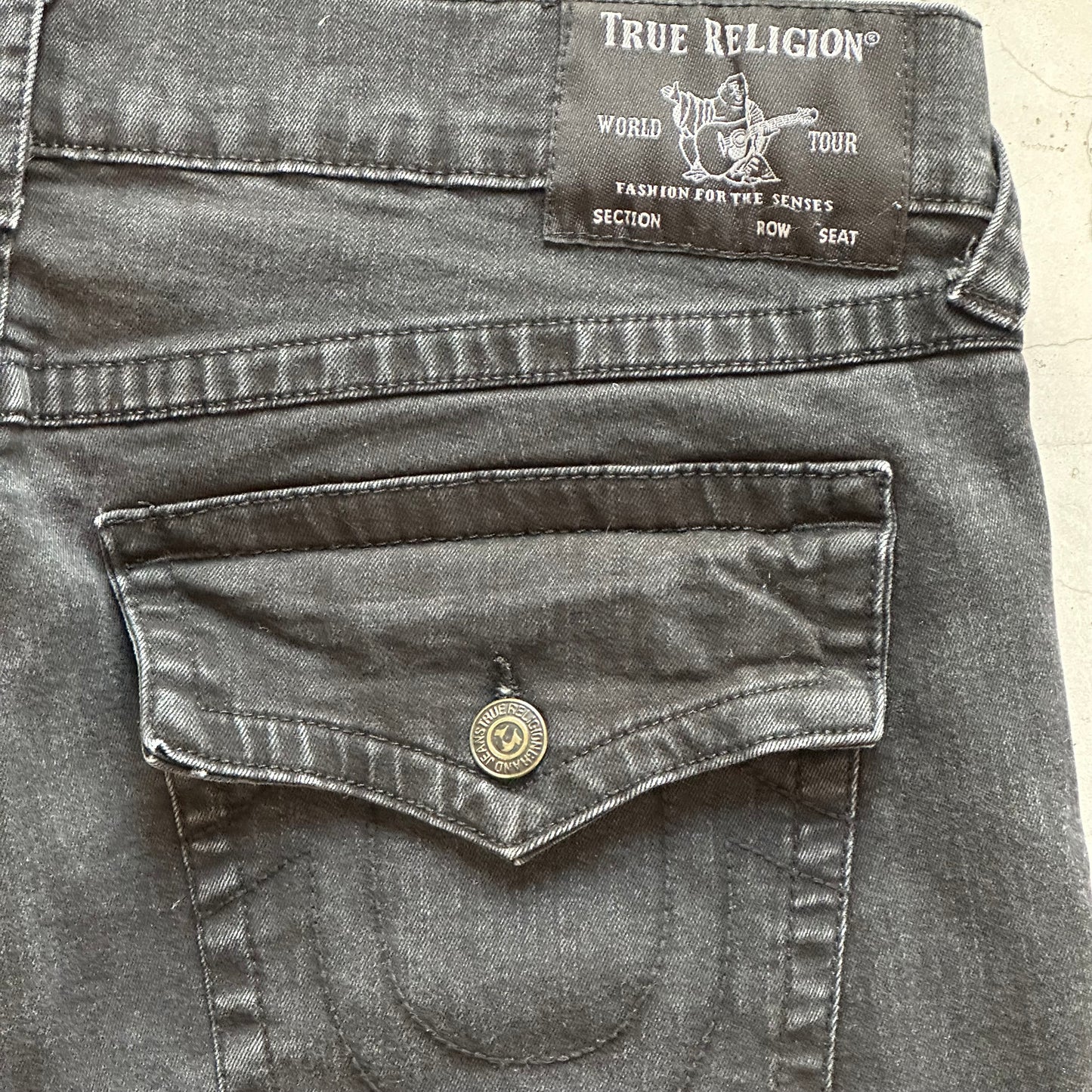 True Religion Ricky Relaxed Straight Jeans