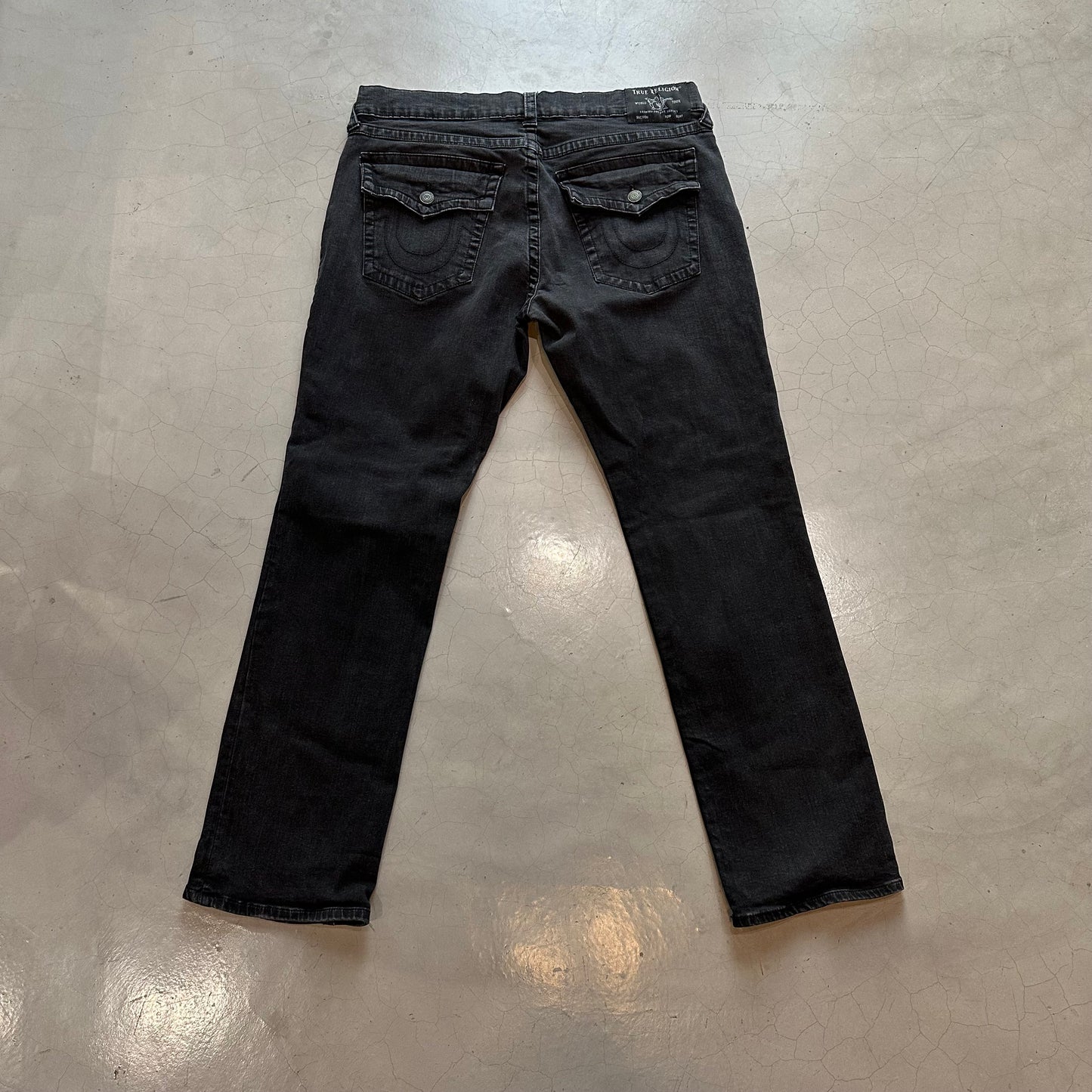 True Religion Ricky Relaxed Straight Jeans