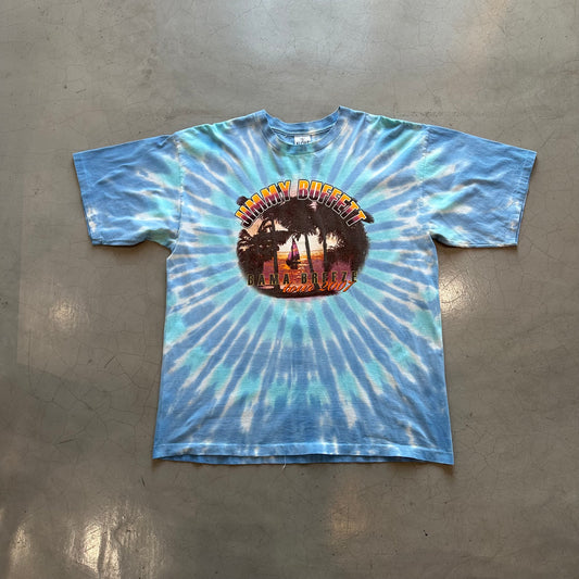 Vintage 2007 Jimmy Buffet Tie-Dye 2007 Tour T-Shirt