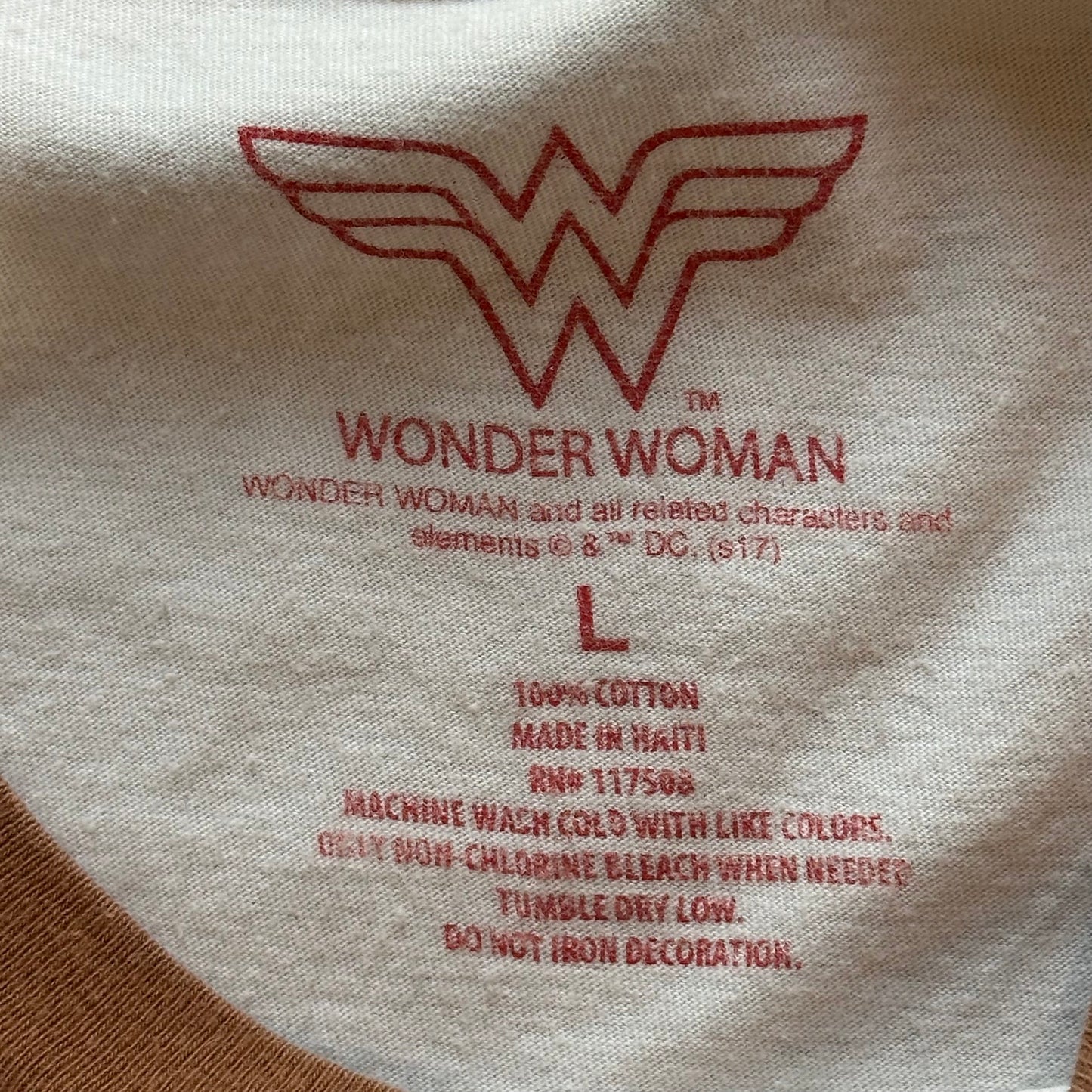 Wonder Woman Cropped T-Shirt