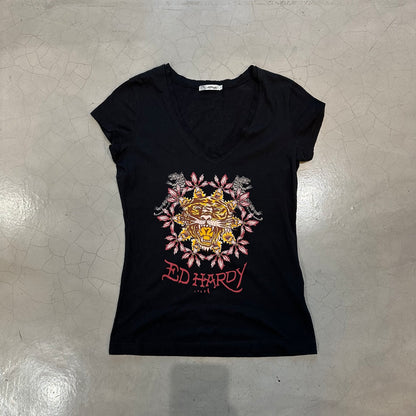 Ed Hardy Womens Tiger T-Shirt
