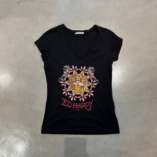 Ed Hardy Womens Tiger T-Shirt
