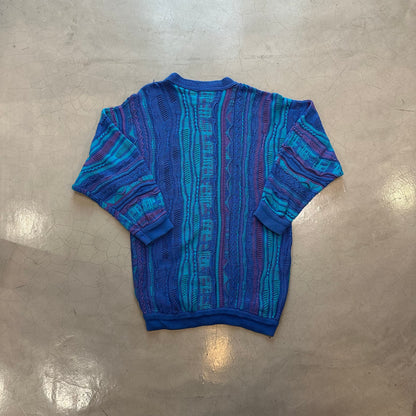 Vintage Coogi Blue Sweater