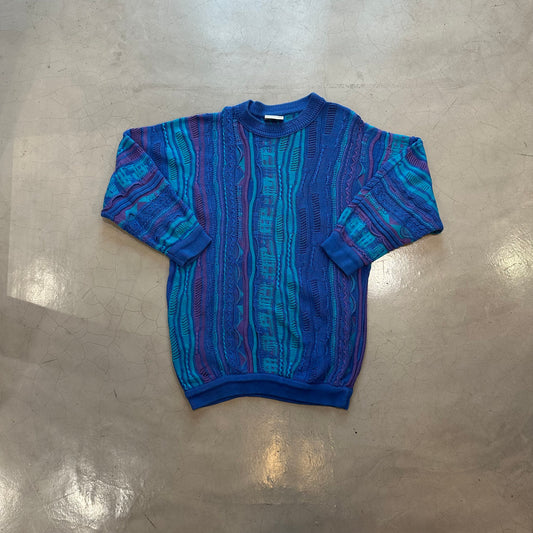 Vintage Coogi Blue Sweater
