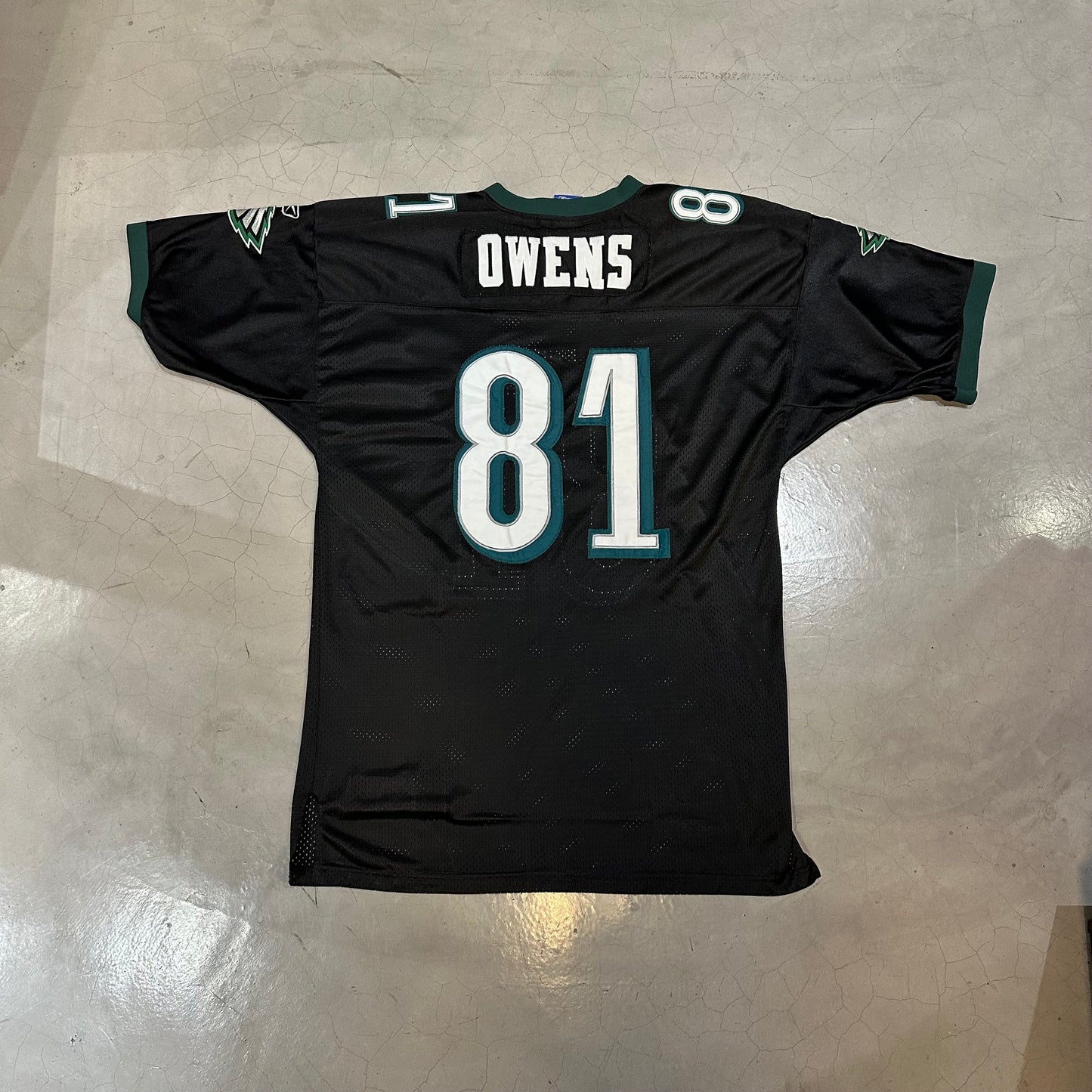 Vintage Y2k Philadelphia Eagles Reebok NFL Jersey (Owens)